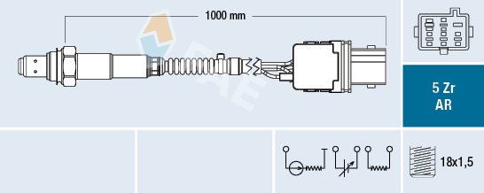 Lambda-sonde FAE 75152