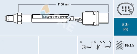 Lambda-sonde FAE 75154