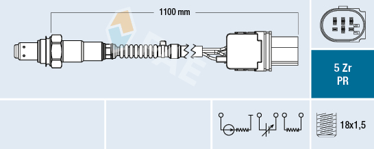 Lambda-sonde FAE 75161