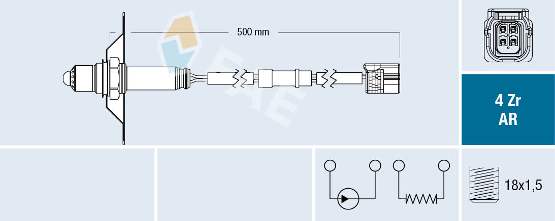 Lambda-sonde FAE 75610