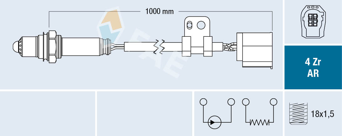 Lambda-sonde FAE 75612