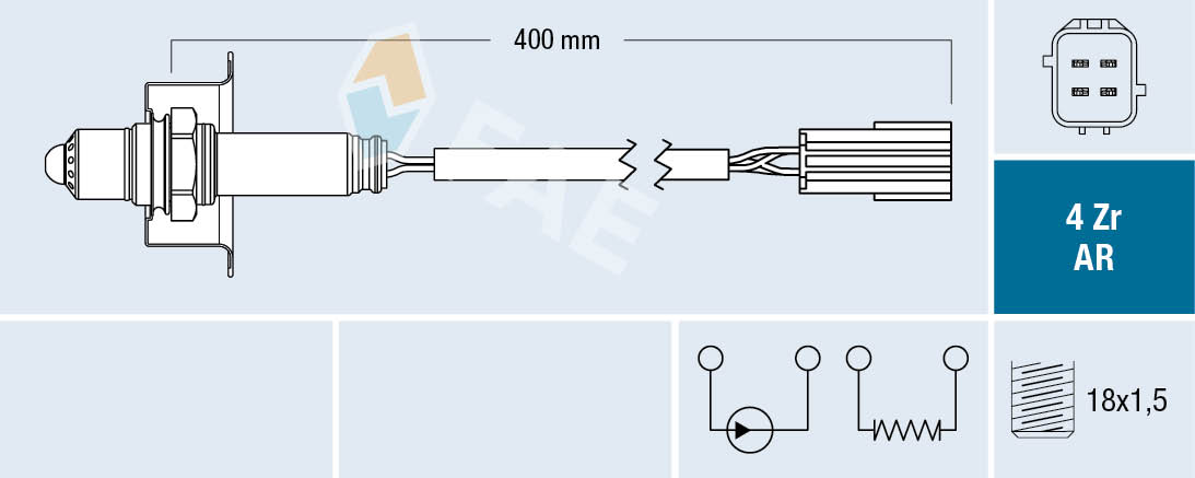 Lambda-sonde FAE 75613