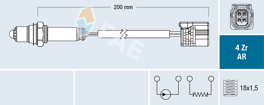 Lambda-sonde FAE 75632