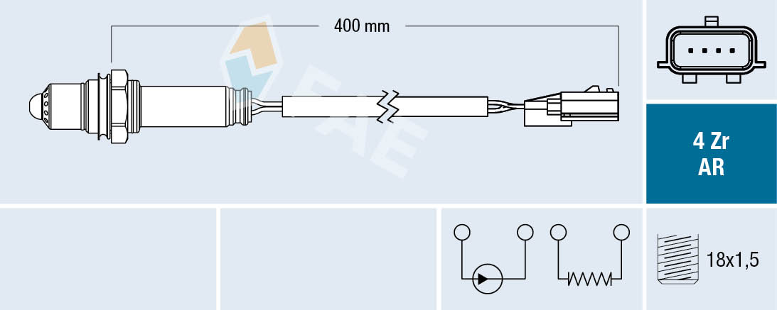 Lambda-sonde FAE 75634