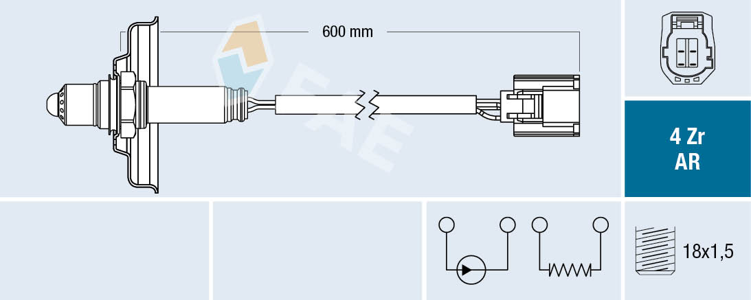 Lambda-sonde FAE 75636