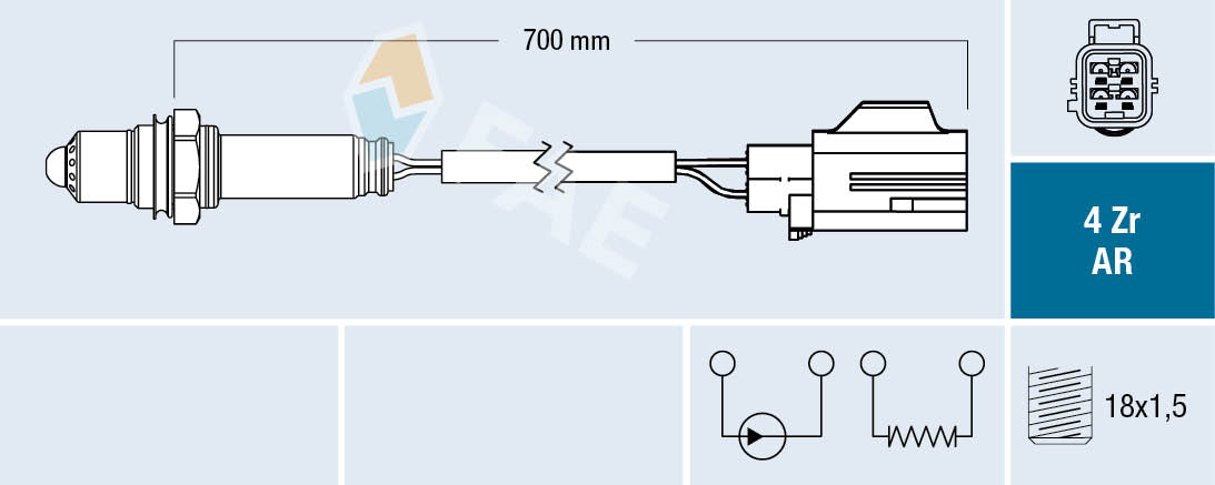 Lambda-sonde FAE 75637