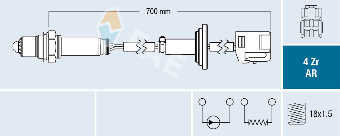 Lambda-sonde FAE 75638