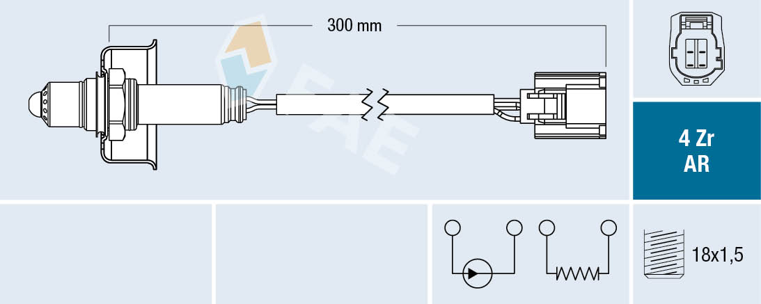 Lambda-sonde FAE 75644