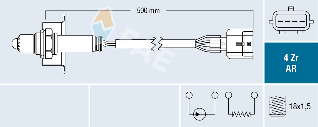 Lambda-sonde FAE 75646