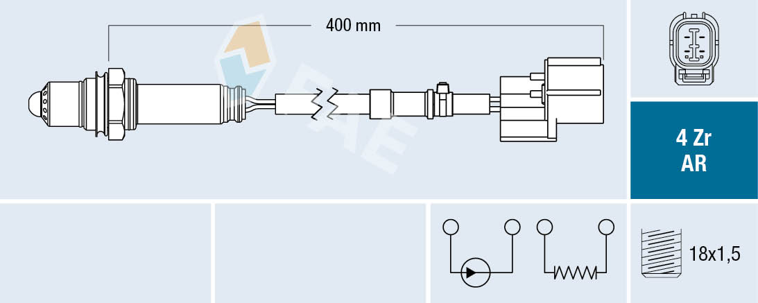 Lambda-sonde FAE 75647