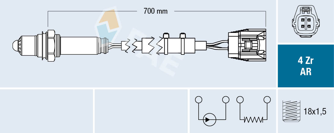 Lambda-sonde FAE 75652