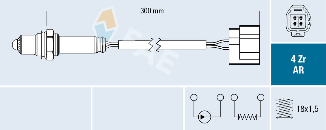 Lambda-sonde FAE 75653