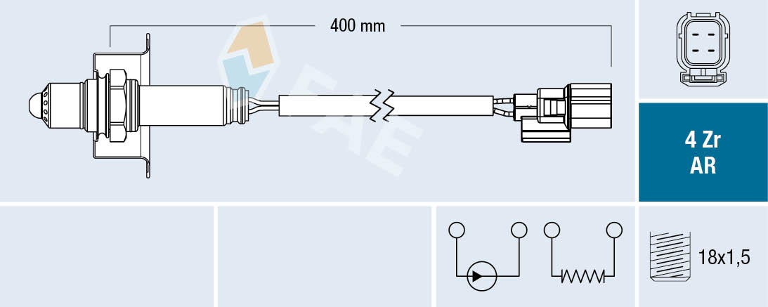 Lambda-sonde FAE 75656