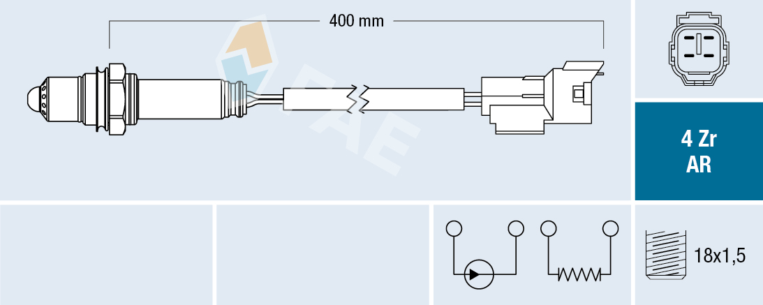 Lambda-sonde FAE 75665