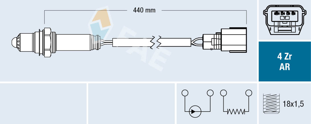 Lambda-sonde FAE 75671