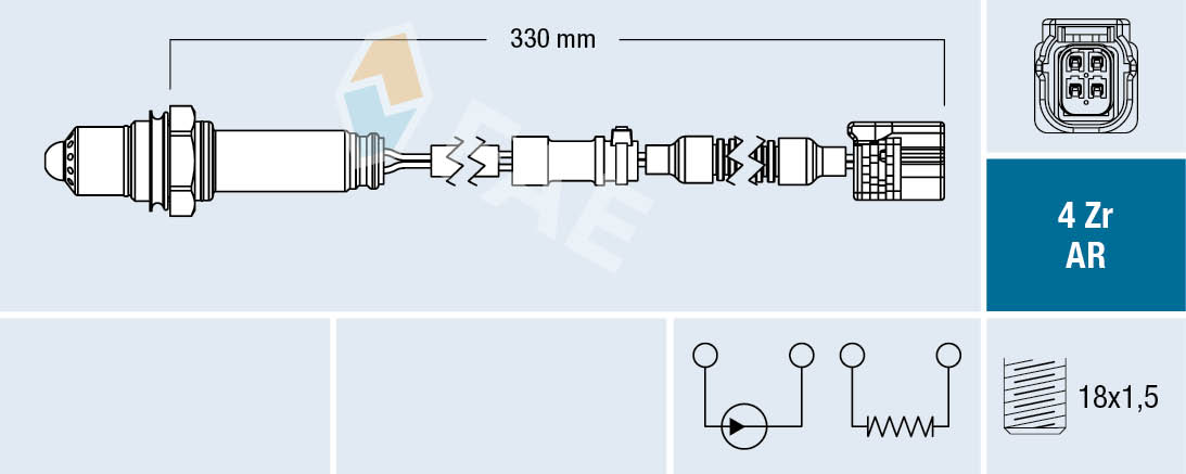 Lambda-sonde FAE 75682