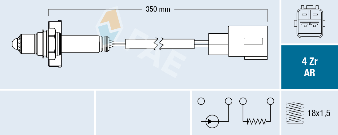 Lambda-sonde FAE 75707