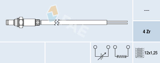 Lambdasonde FAE 77025