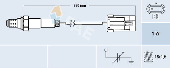 Lambda-sonde FAE 77102