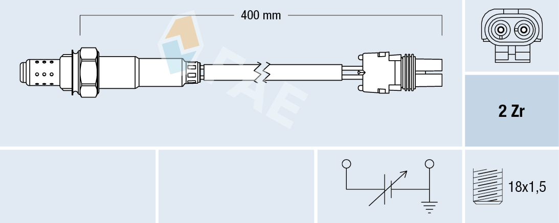 Lambda-sonde FAE 77104