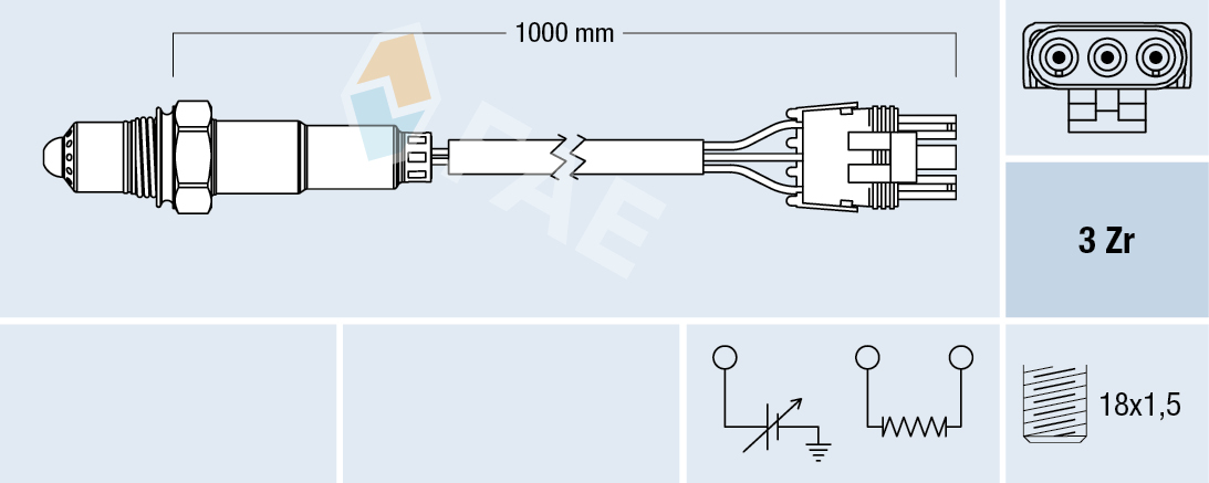 Lambda-sonde FAE 77119