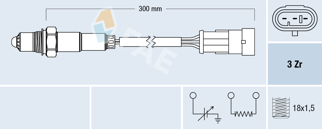 Lambda-sonde FAE 77121
