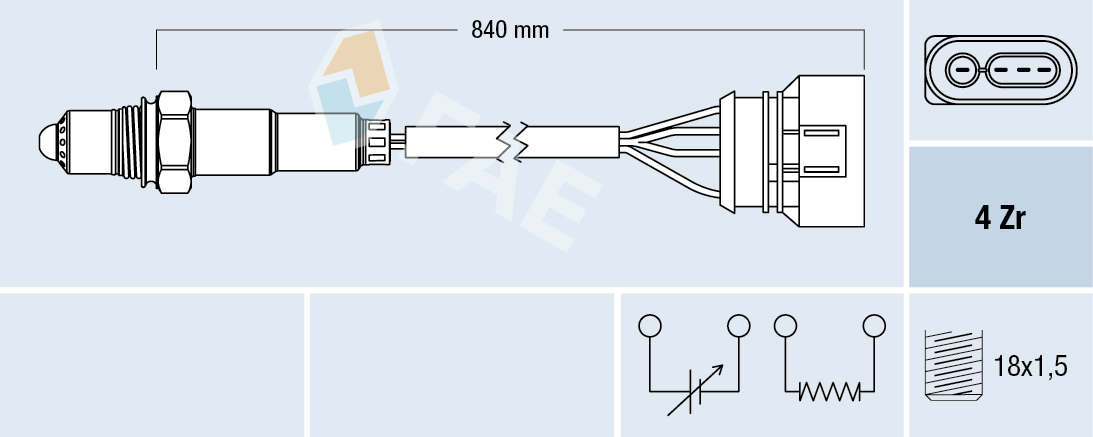 Lambda-sonde FAE 77133