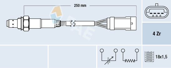 Lambda-sonde FAE 77151