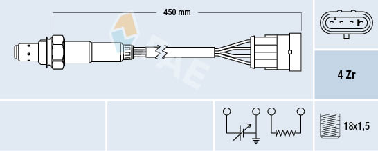 Lambda-sonde FAE 77159