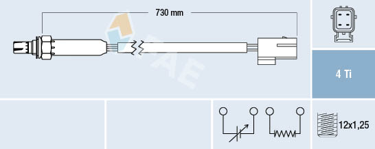 Lambda-sonde FAE 77185