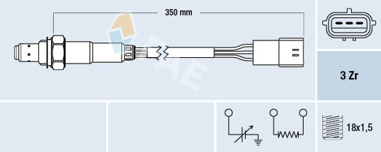 Lambda-sonde FAE 77191