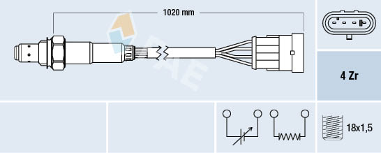 Lambda-sonde FAE 77192