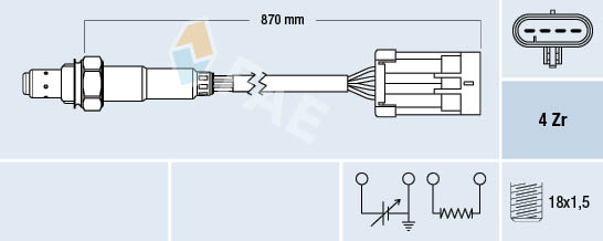 Lambda-sonde FAE 77194