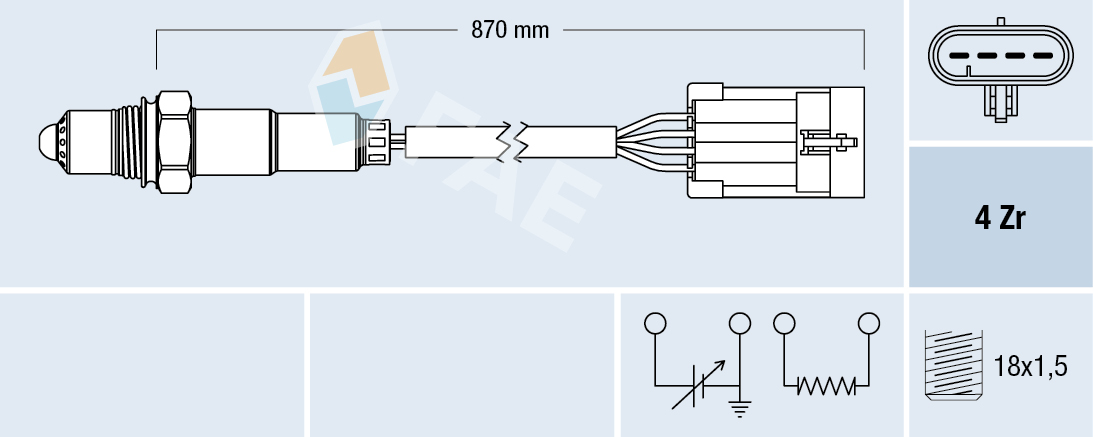 Lambda-sonde FAE 77194