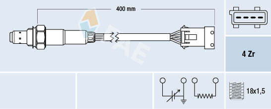 Lambda-sonde FAE 77211