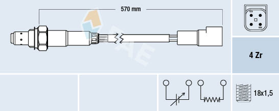 Lambda-sonde FAE 77212