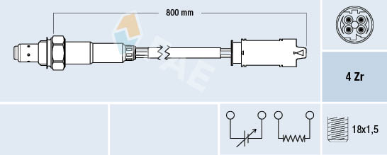 Lambda-sonde FAE 77237