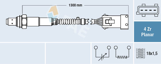 Lambda-sonde FAE 77241