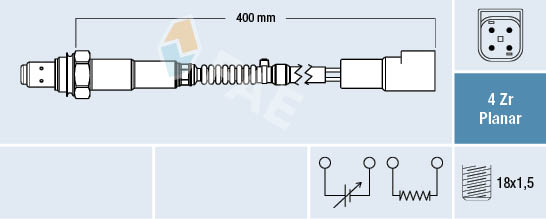 Lambda-sonde FAE 77244