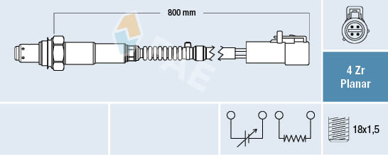 Lambda-sonde FAE 77263