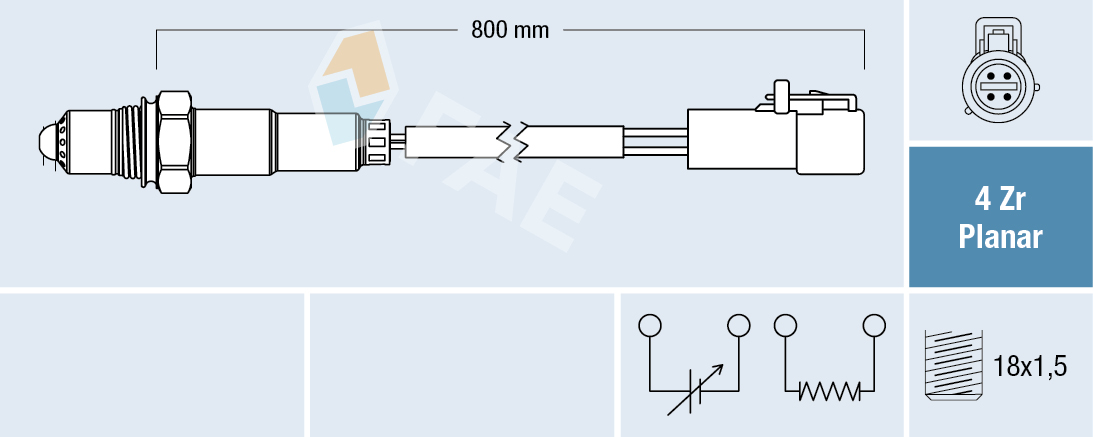 Lambda-sonde FAE 77263