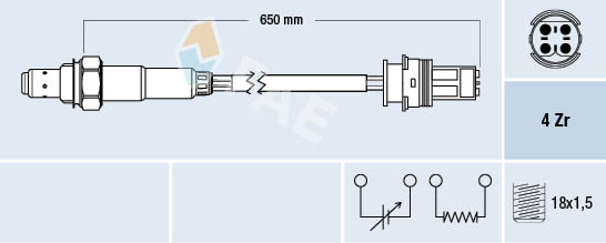 Lambda-sonde FAE 77269