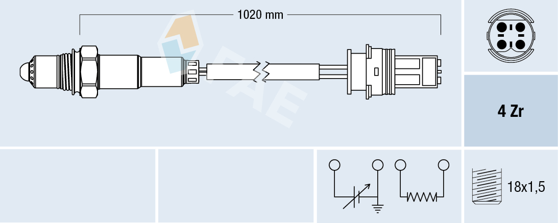 Lambda-sonde FAE 77271