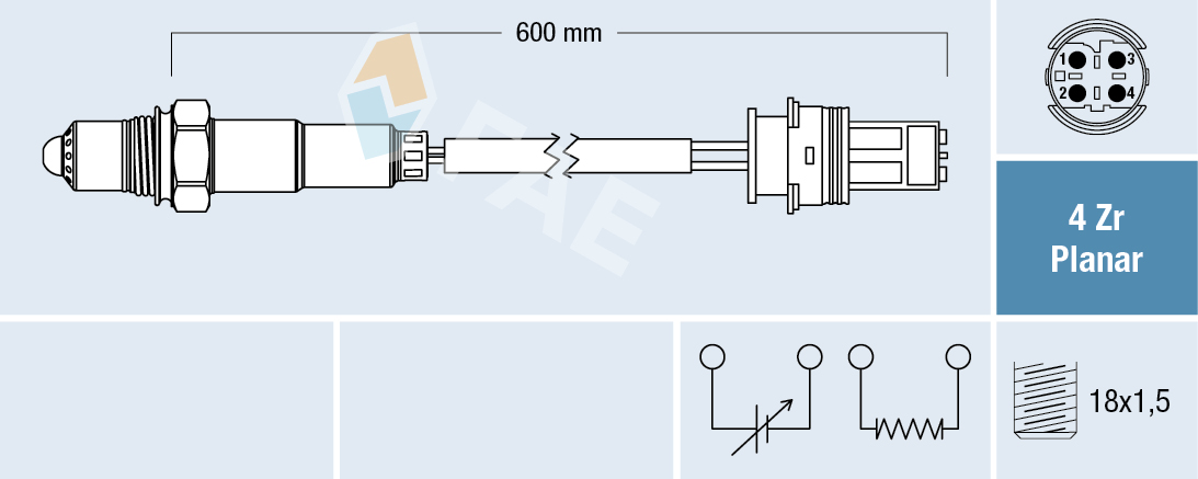 Lambda-sonde FAE 77279