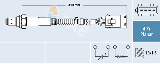 Lambda-sonde FAE 77282