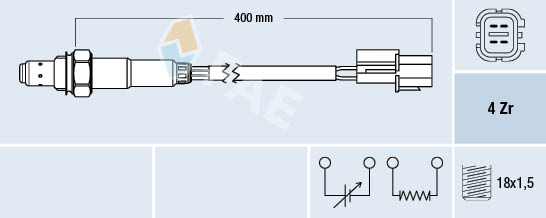 Lambda-sonde FAE 77290