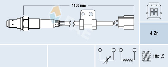 Lambda-sonde FAE 77295