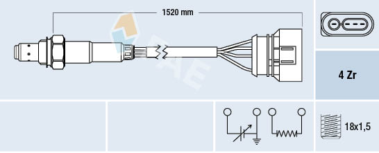 Lambda-sonde FAE 77301