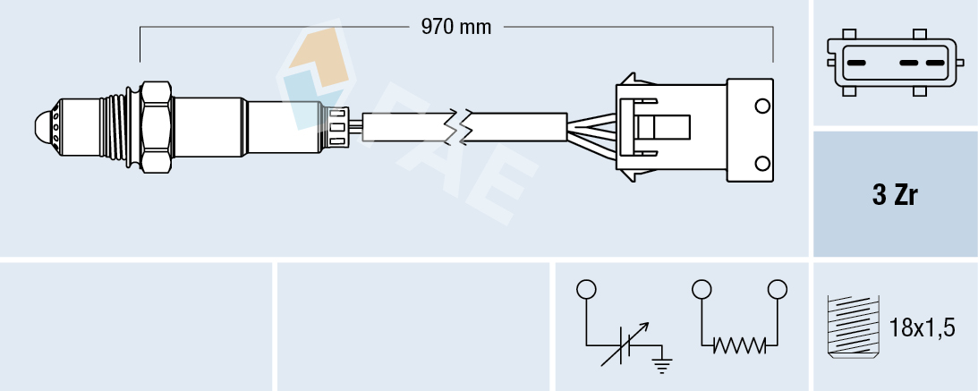 Lambda-sonde FAE 77306