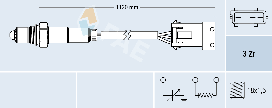 Lambda-sonde FAE 77307